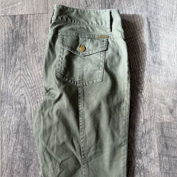 Michael Kors Olive Green Cargo Pants - Picture 4 of 4